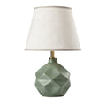 **Lampa stołowa z nowoczesnym, geometrycznym kloszem**